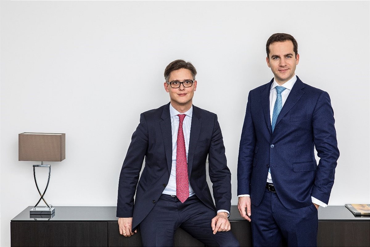 Personen im Bild: Die Himmelblau Geschäftsführung v.l. Jacob Homan und Georg Haas