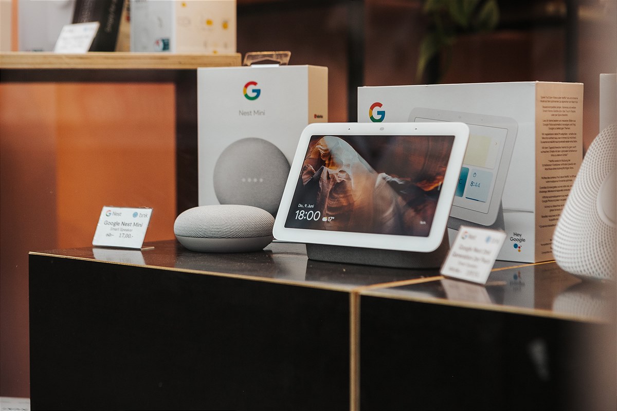 Google Nest Mini und Google Nest Hub 2 