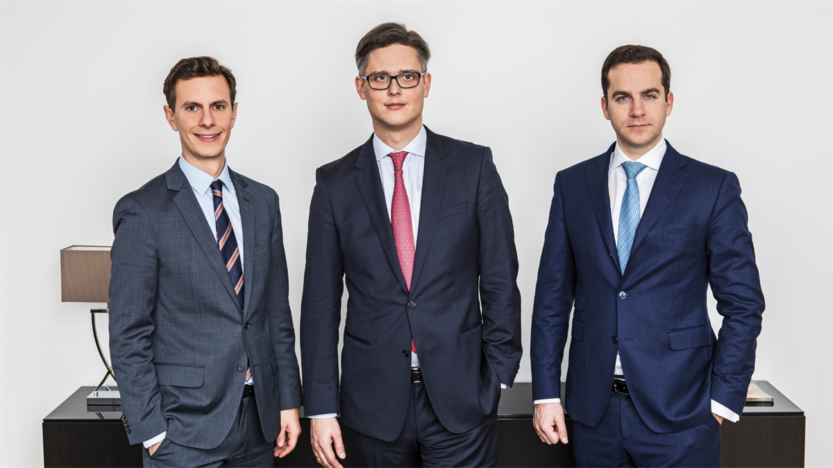 Himmelblau-Geschäftsführer Klemens Figlhuber, Jacob Homan und Georg Haas (v.l.n.r.)