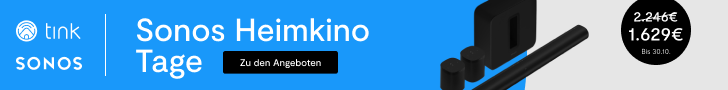 Heimkino-Tage bei tink mit Top-Deals von Sonos
