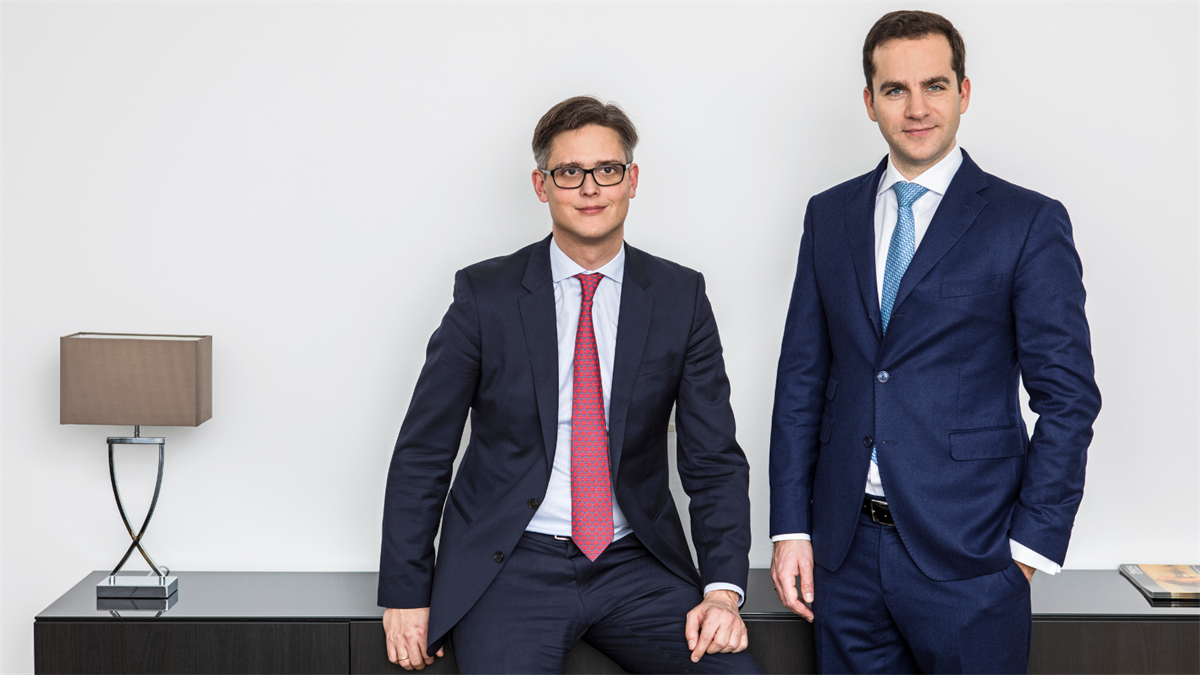 Himmelblau-Geschäftsführer Jacob Homan und Georg Haas