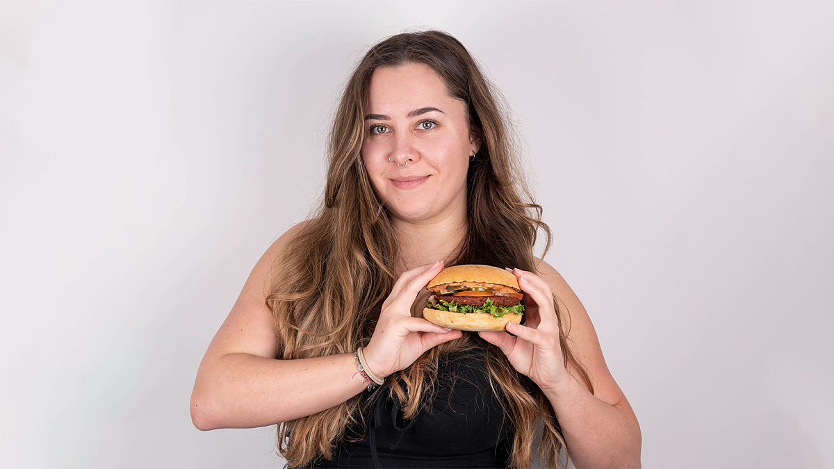 Benita Weiland, neue Marketing Managerin von Swing Kitchen. Gemeinsam swingen sie für ein ein umweltfreundliches Fast-Food-Konzept.