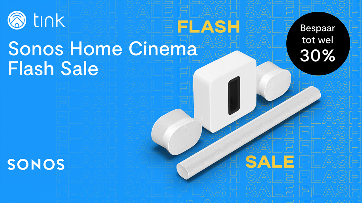 tink launches Sonos Home Cinema Flash Sale with various top deals. 